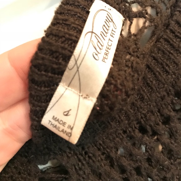 Brown Thin-knit sweater shirt by Old Navy - Picture 2 of 5